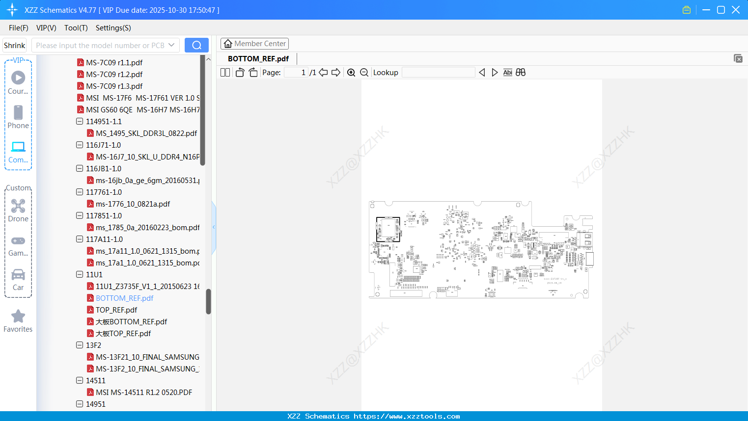 Laptop MSI BOTTOM_REF
